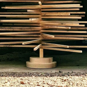 Wedding Cake™ Circular Tree Base Upgrades Replaces the x-base BASE ONLY, not a tree image 3