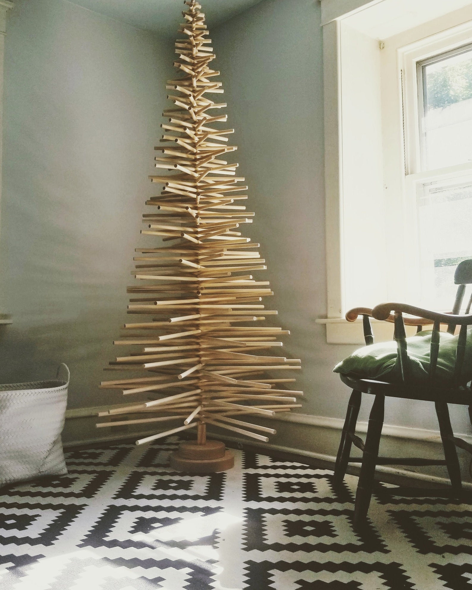 Image of Wooden Christmas Tree