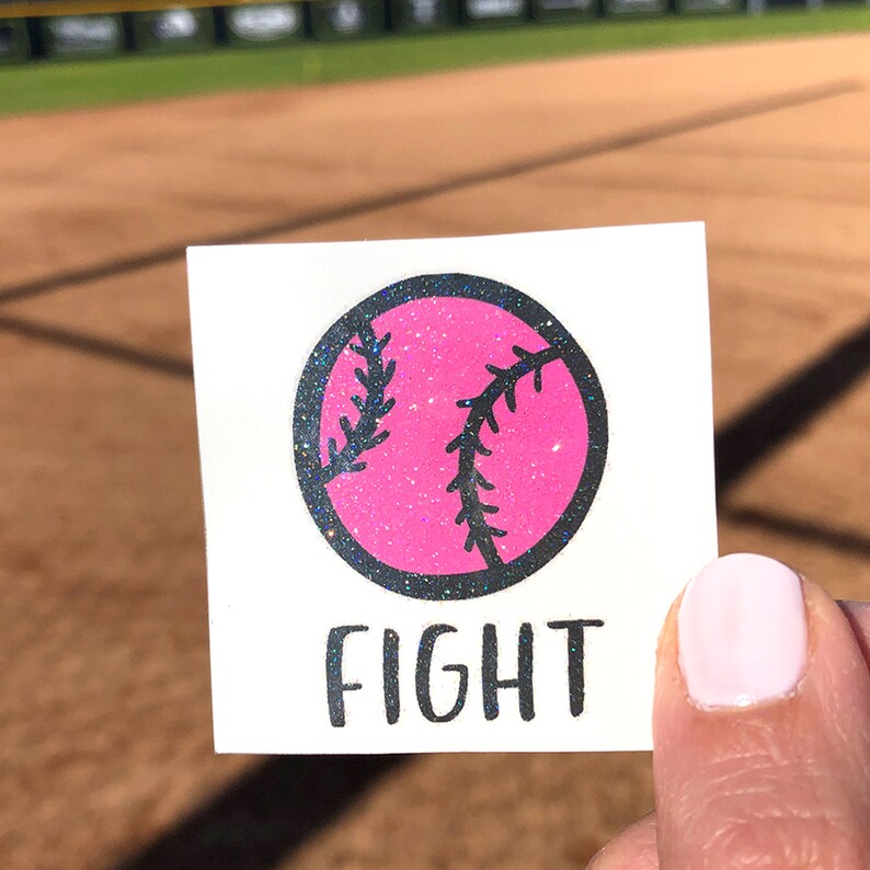 Team Pack of 14 Temporary Tattoos / fight Pink Out Softball Etsy