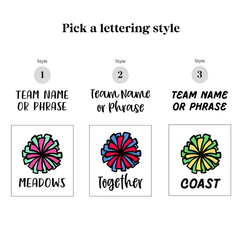 Custom Temporary Tattoos for Cheerleading Squads and Teams Etsy