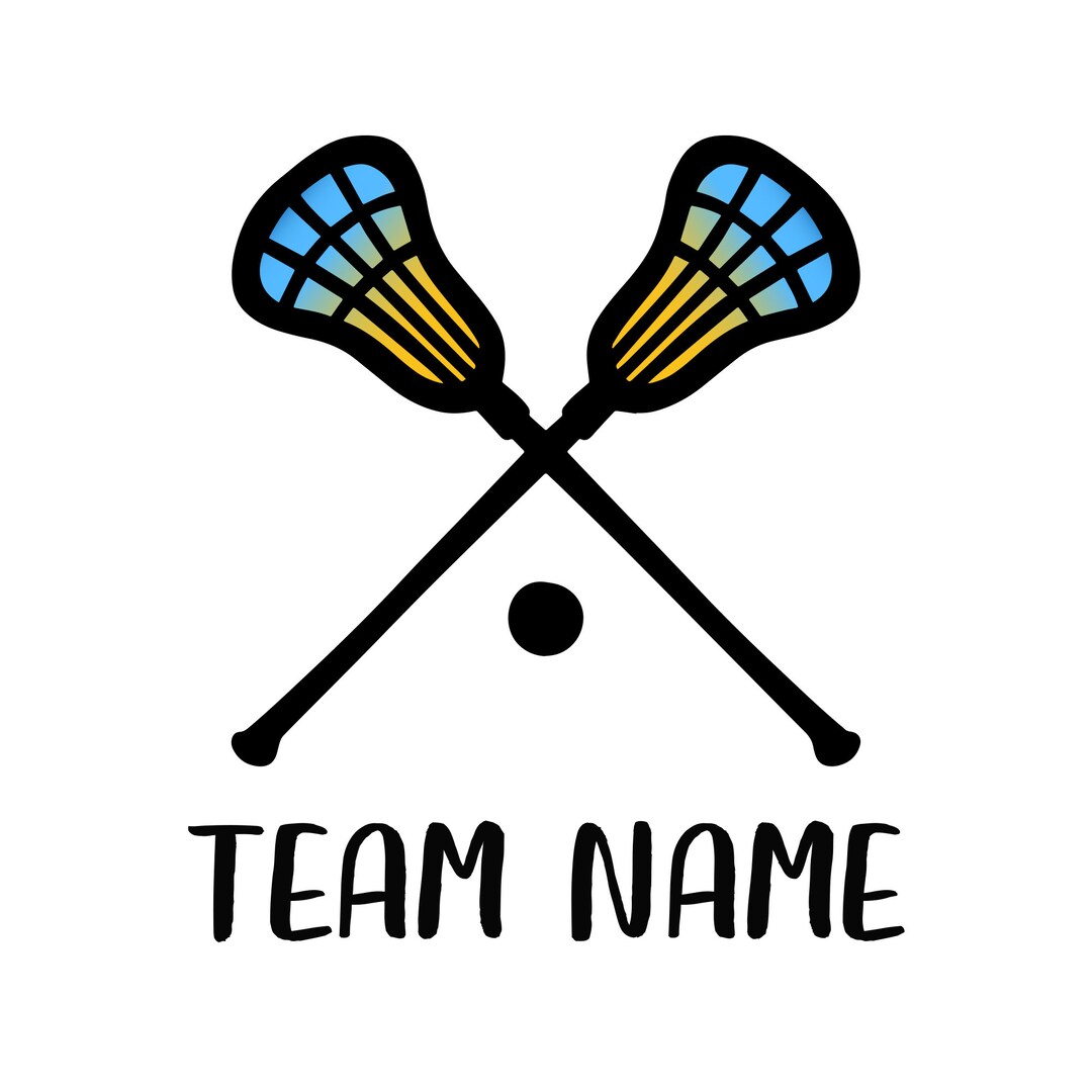 Custom Temporary Tattoos for Lacrosse Team Personalized Etsy
