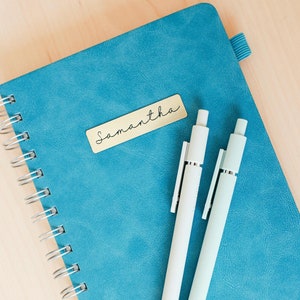 Custom Spiral Journal｜Personalized A5 Vegan Leather Notebook｜Custom Engraved Birthday Gift for Her Him Graduation Coworker Teen Gift