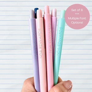 Custom Mechanical Pencils｜Personalized Pastel Pencils｜Custom School Supplies Middle High School｜Classroom Pencil Back to School Teacher Gift