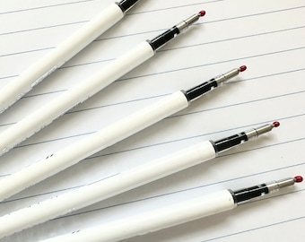 Gel Pen Refills｜Set of 5 or 6 Ink Refills for Write This Way Soft Touch Pens｜Blue Black Red Ink Refills