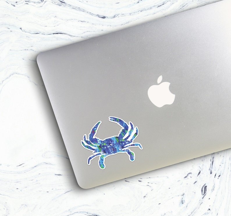 Crab Decal Crab Sticker Crab Car Decal Crab Car Sticker Etsy
