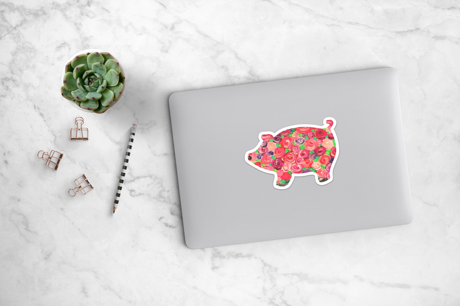 Pig Decal Pig Sticker Pig Car Decal Pig Car Sticker Pig Etsy
