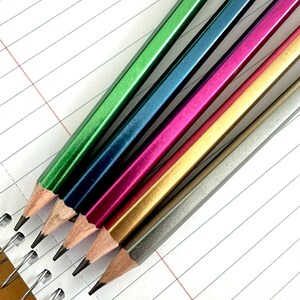 Personalized Neon Pencils: Custom Engraved Ticonderoga School Supplies image 8