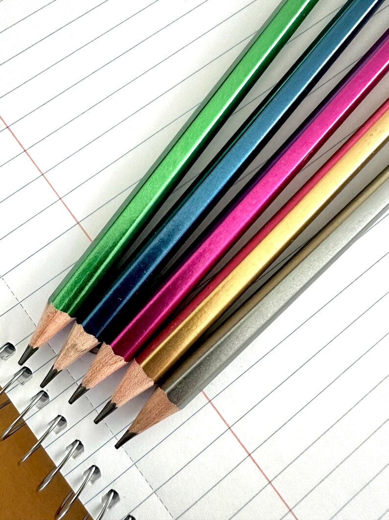 Personalized Neon Pencils: Custom Engraved Ticonderoga School Supplies image 8