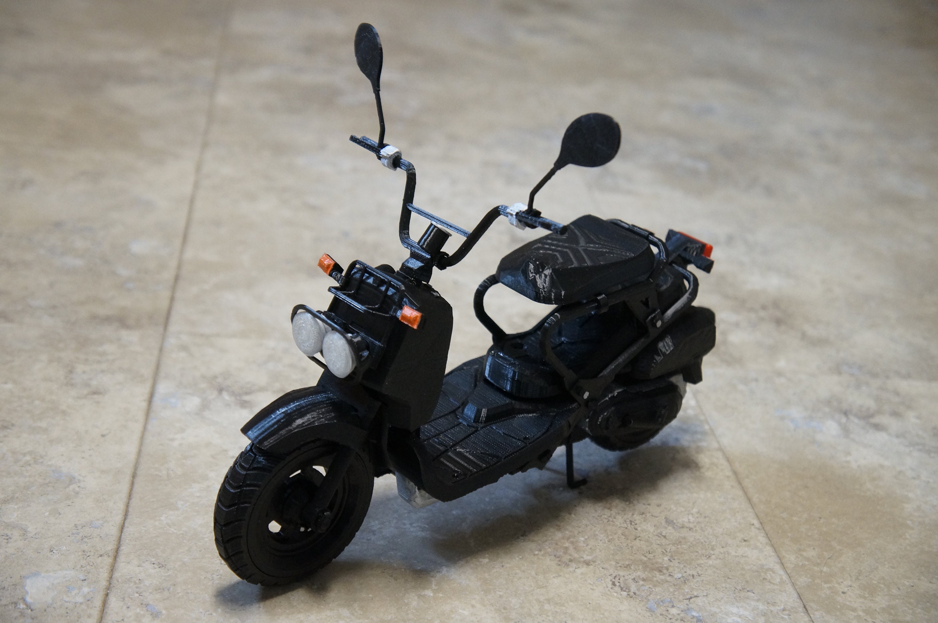 Customizable 3D Printed 1/6 Scale Pit Scooter