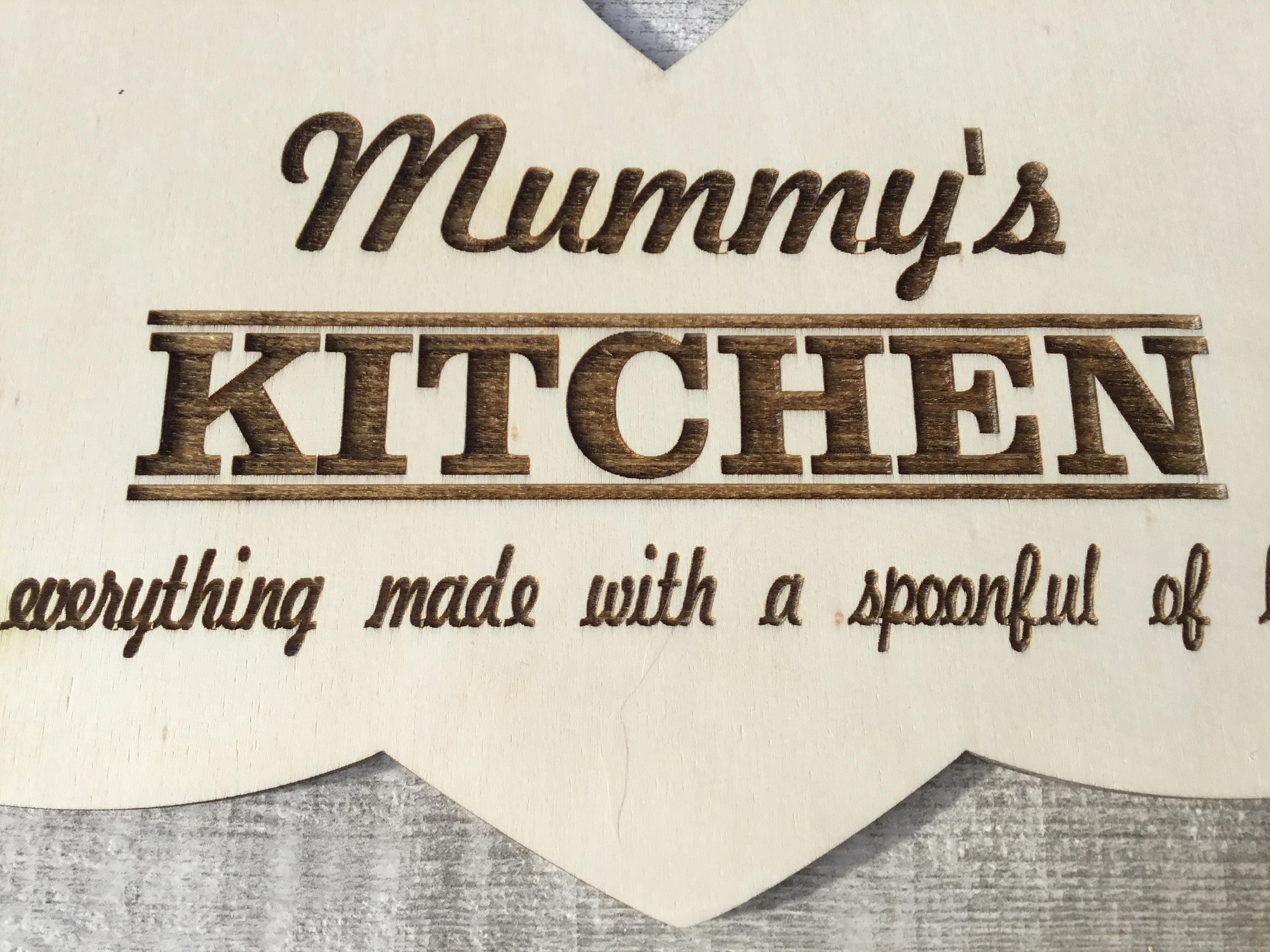 mum wooden plaques