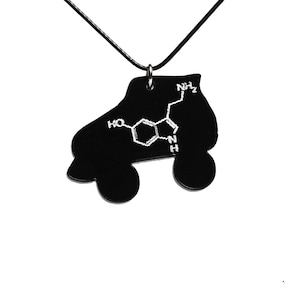 Serotonin Molecule Roller skate