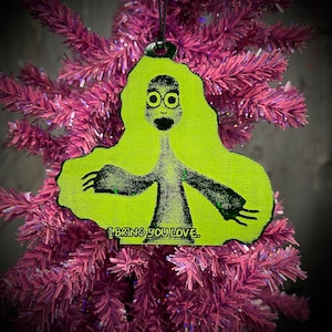 I bring you love Alien Ornament