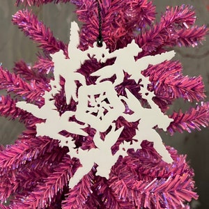 4&quot; Rocket Homage snowflake Ornament
