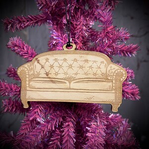 Couch Ornament - No Year