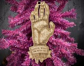 Monkey’s Paw wish ornament No Year
