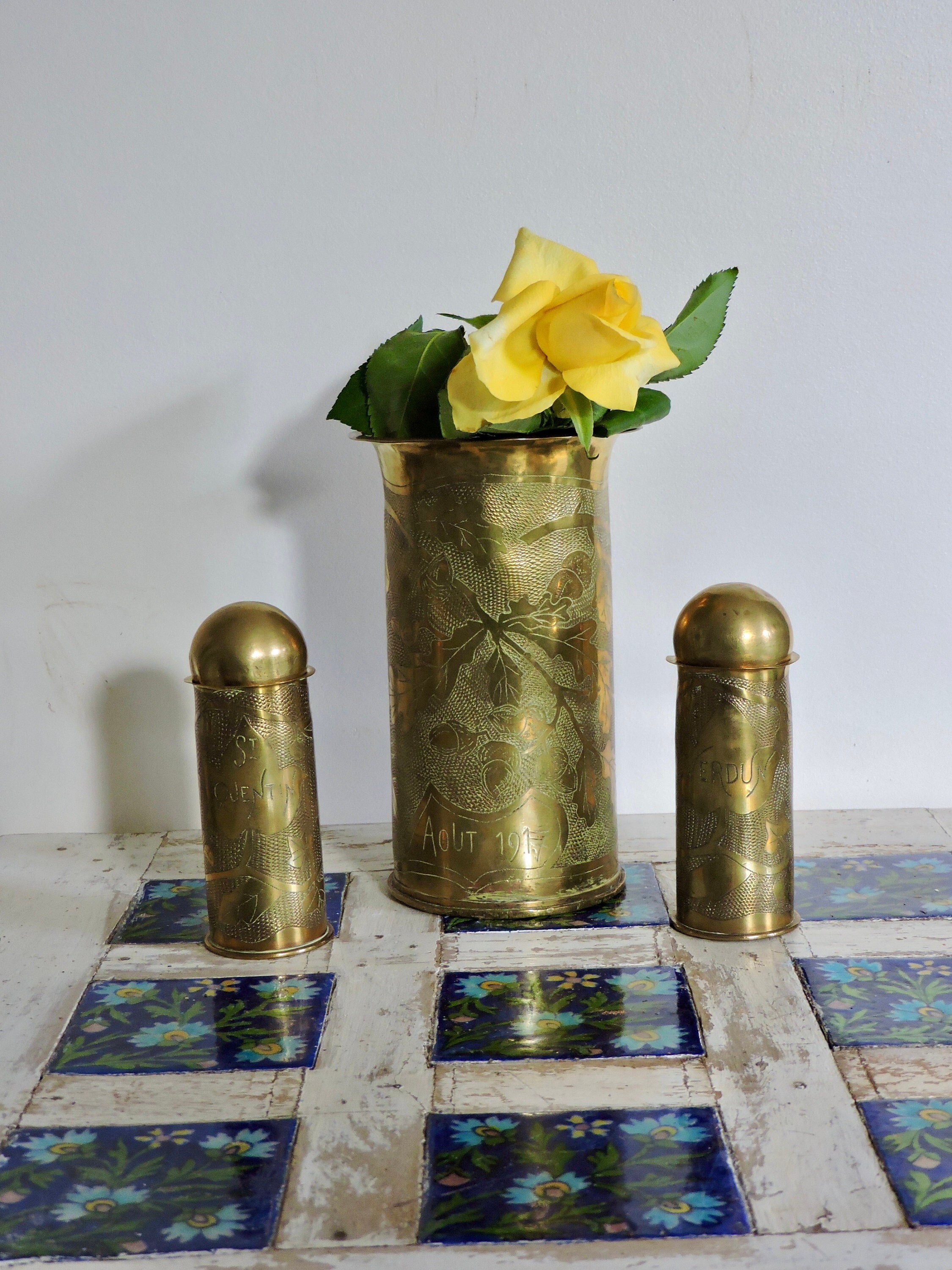 Art Français de Ww1 1914 à 1918, Trench Art, d'art Des Tranchées