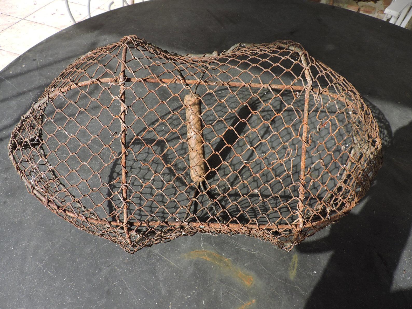 Vintage Oyster BasketFrench Seafood Collecting BasketKitchen Etsy