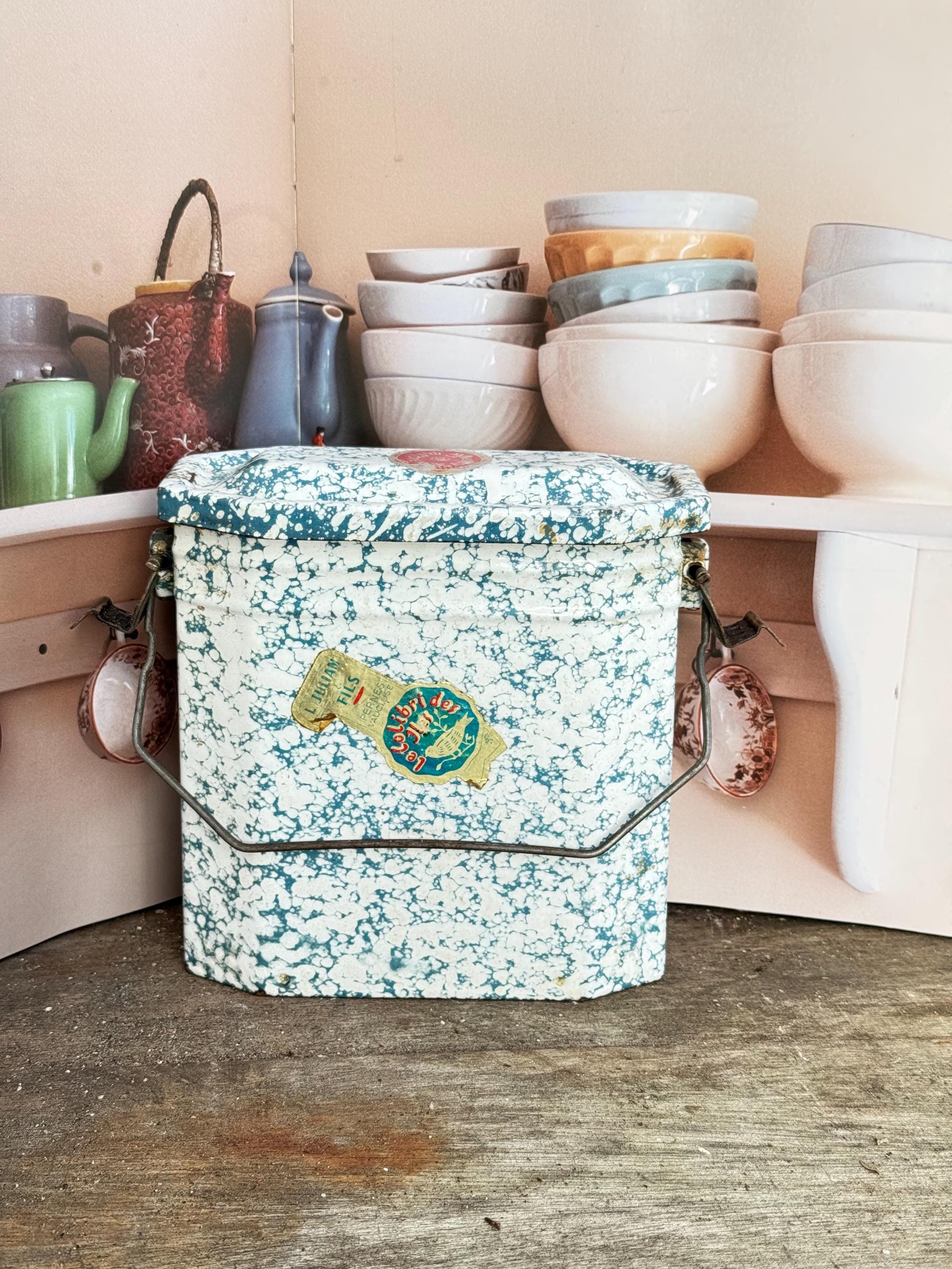 Vintage French Lunch Box - Etsy