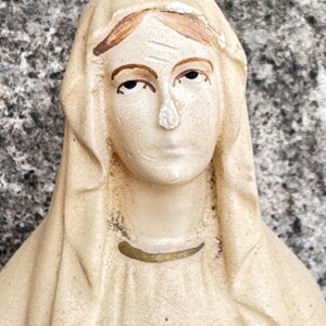 Virgin Mary Religious Statue, Our Lady of Lourdes Statue, Antique Dupont Atelier Madonna Figurine/Sculpture, Our Lady Notre Dame Figurine