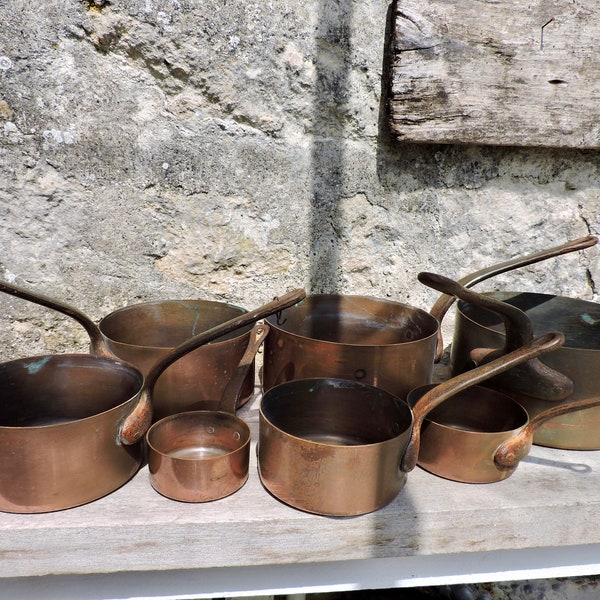 Copper Pans Etsy