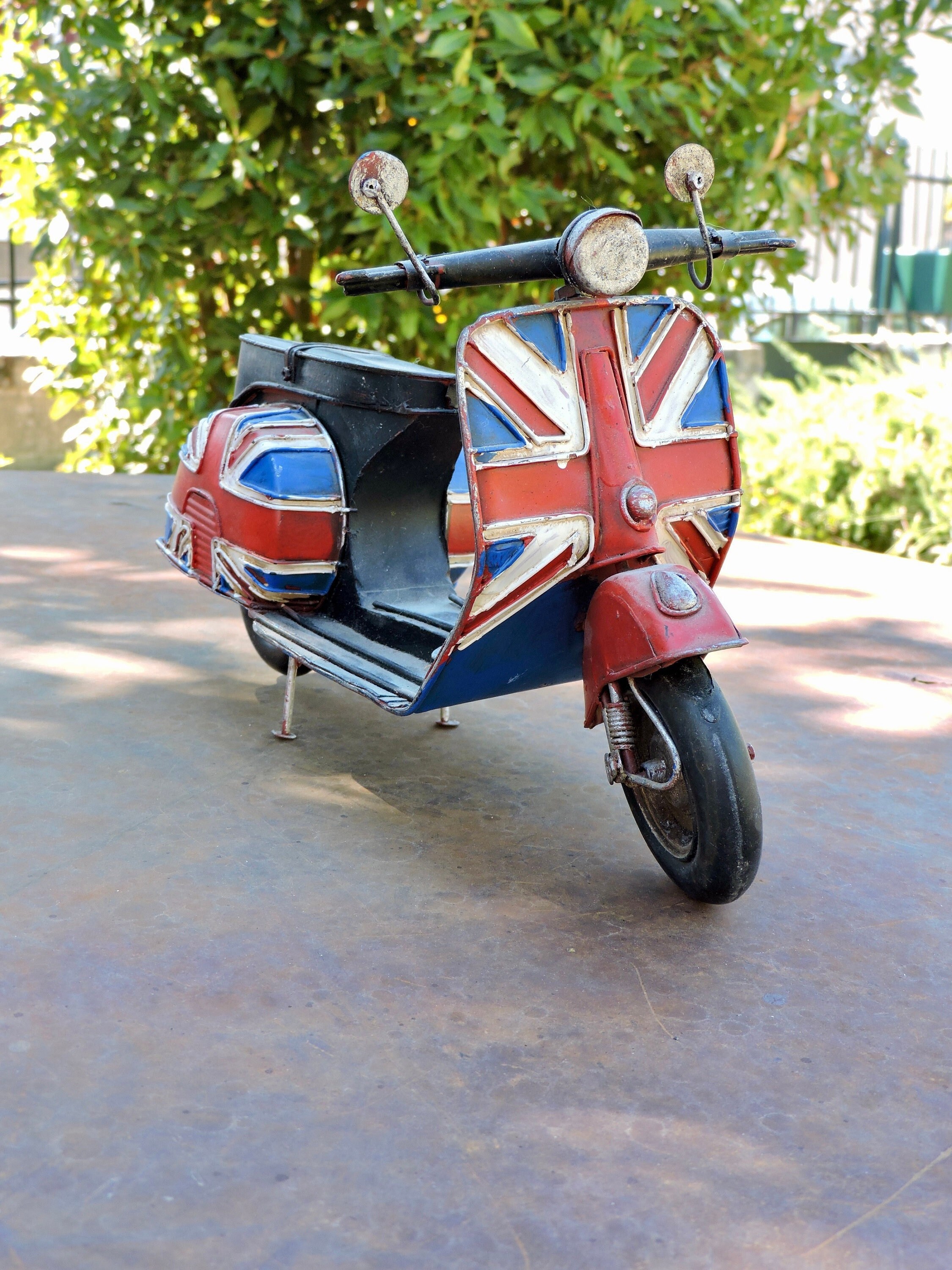 1970s Scooter Hand Made With Customised Union Jack Flag - Etsy