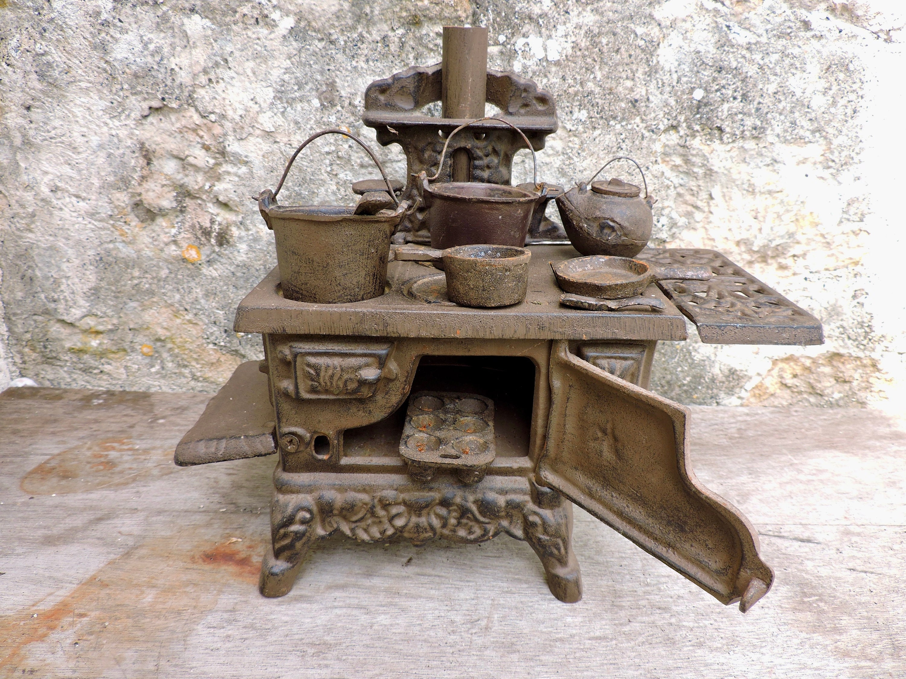 Antique Coal Stove - Etsy Singapore