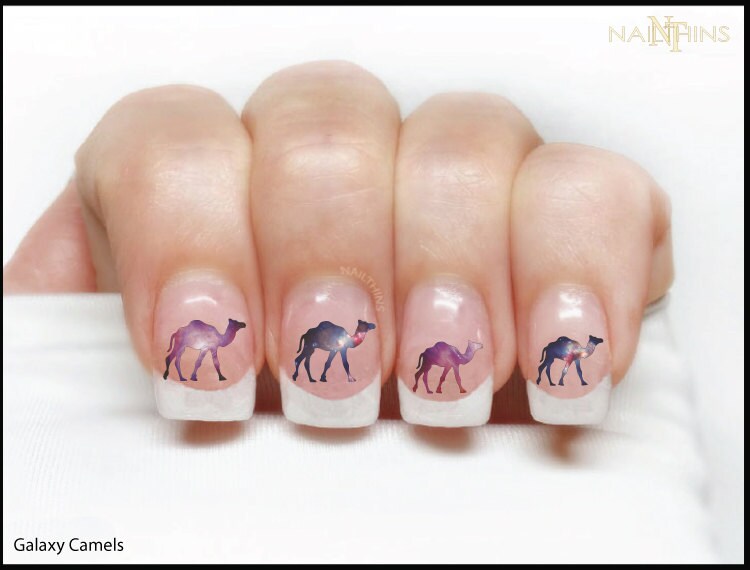 Camels Nail Decal Egyptian Printed Camel Nail Art NAILTHINS Etsy