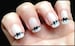 Black Bow Nail Decal  Bow Nail wraps, black nail art by  NAILTHINS 