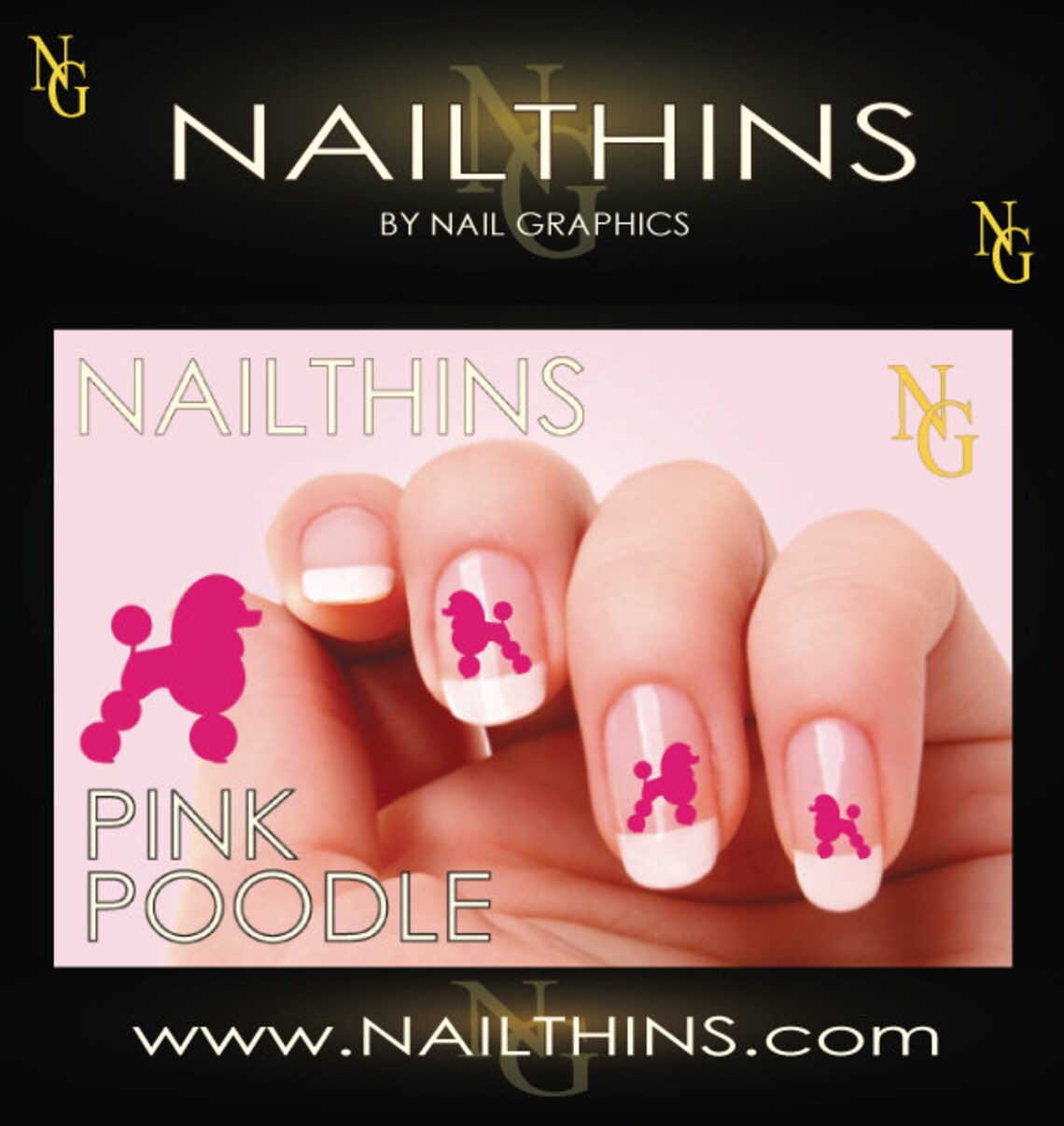 Dog Paw Print Nail Decal Canine Nail Art Animal Tracks Nail Etsy