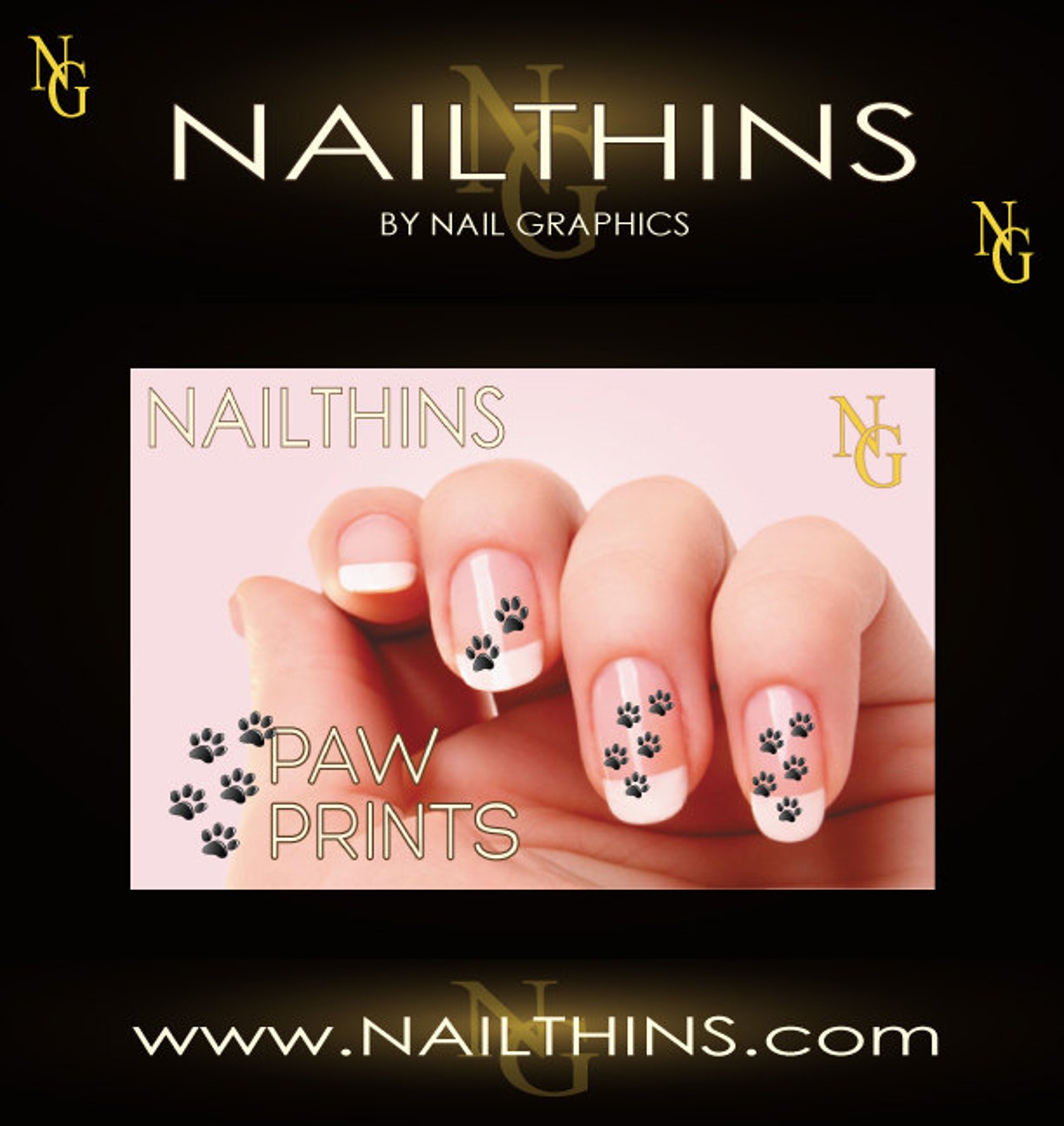 POMERANIAN Nail Decal NAILTHINS Nail Art Nail Design Not Water Etsy