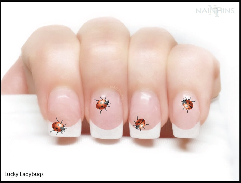 Fleur de Lis Nail Stickers - wide 9