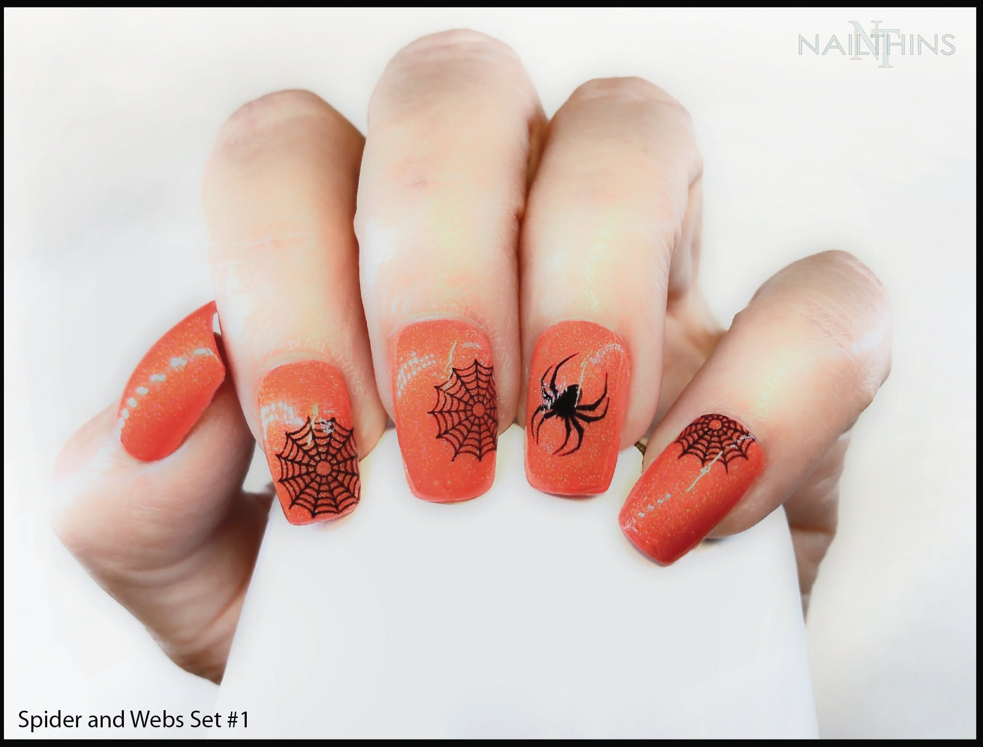 25+ Spider Web Nail Art Design Ideas For 2024