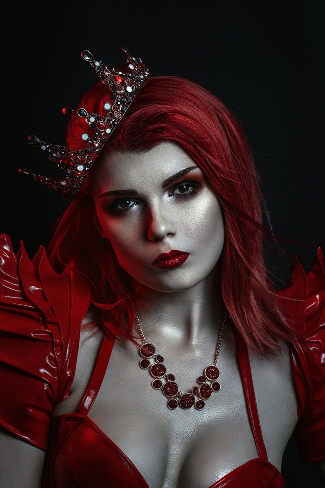 red queen a4 print etsy