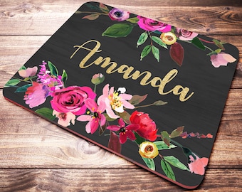 personalized mouse pad etsy