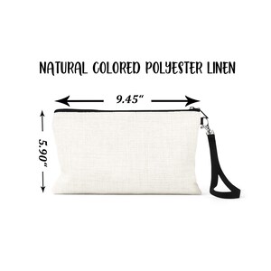Personalized Flight Attendant Makeup Bag, Flight Crew Gifts, Airplane Essentials Bag, Pilot Gifts For Women, Airplane Pouch, Cabin Crew Gift Bild 8