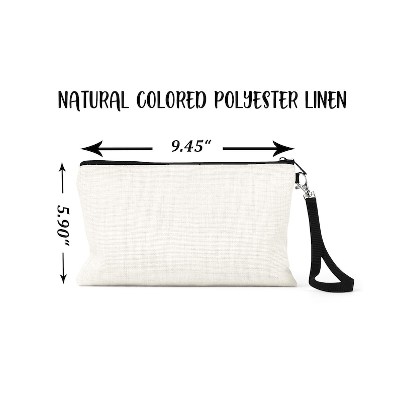 Personalized Flight Attendant Makeup Bag, Flight Crew Gifts, Airplane Essentials Bag, Pilot Gifts For Women, Airplane Pouch, Cabin Crew Gift Bild 8
