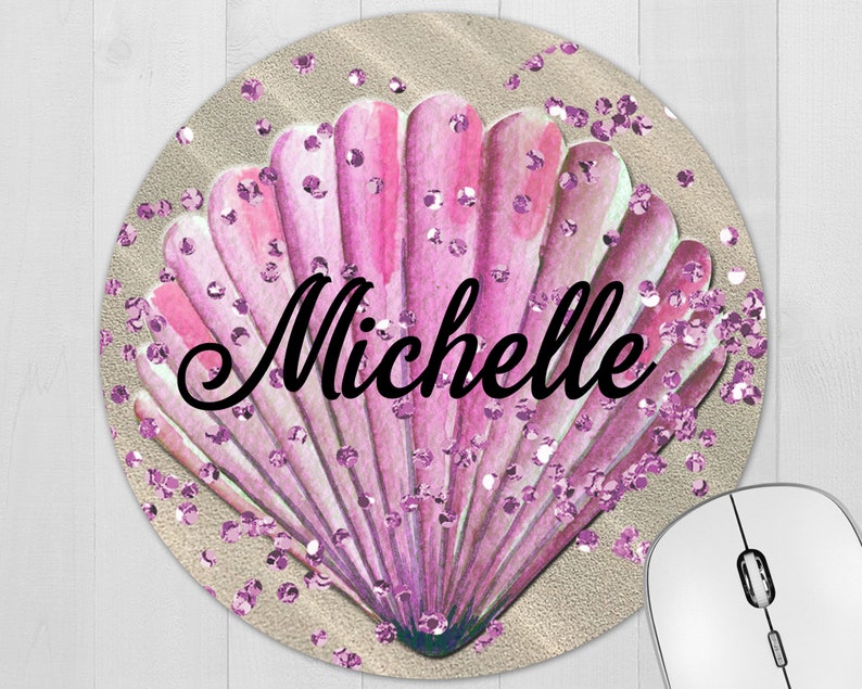 Office Desk Accessories For Women Personalized Name Mouse Etsy