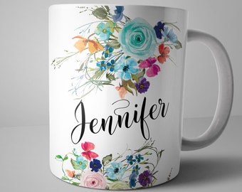 Personalized Mugs For Women, Name Coffee Mug, Personalized Gifts For Her, Custom Name Mug, Coworker Gift, Name Gifts For Women, Custom Mug