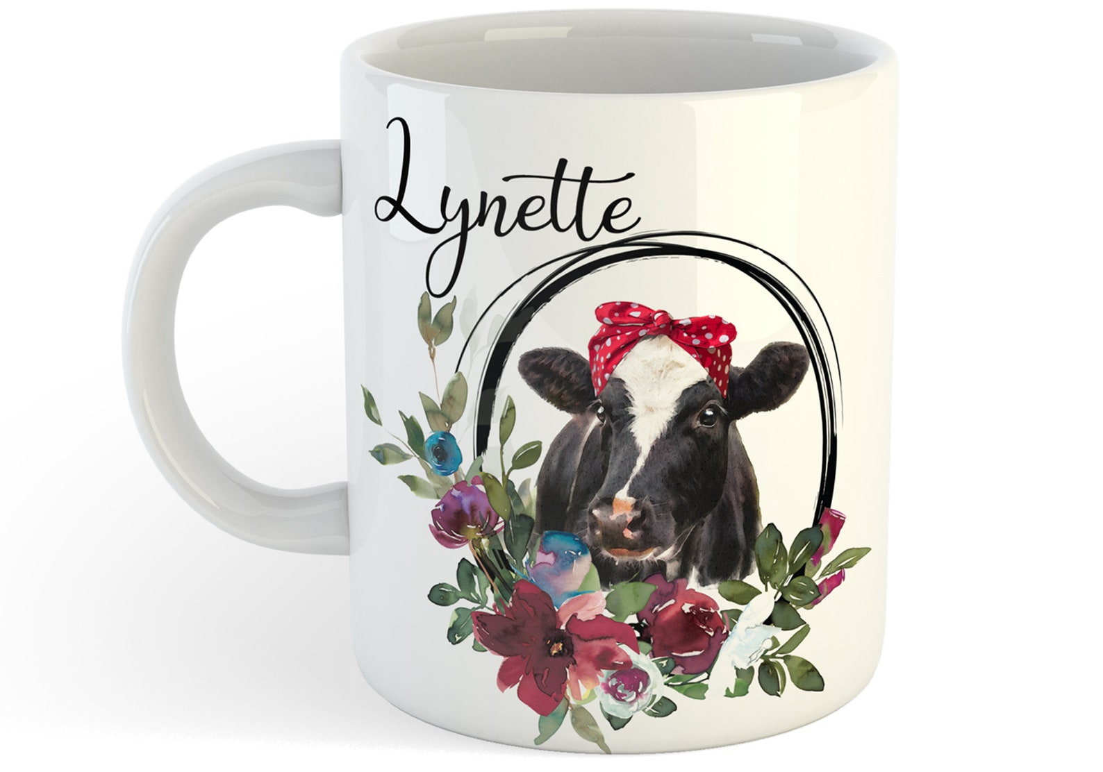 Cow Gifts for Her Personalized Cow Mug Farm Gifts Funny Cow Etsy