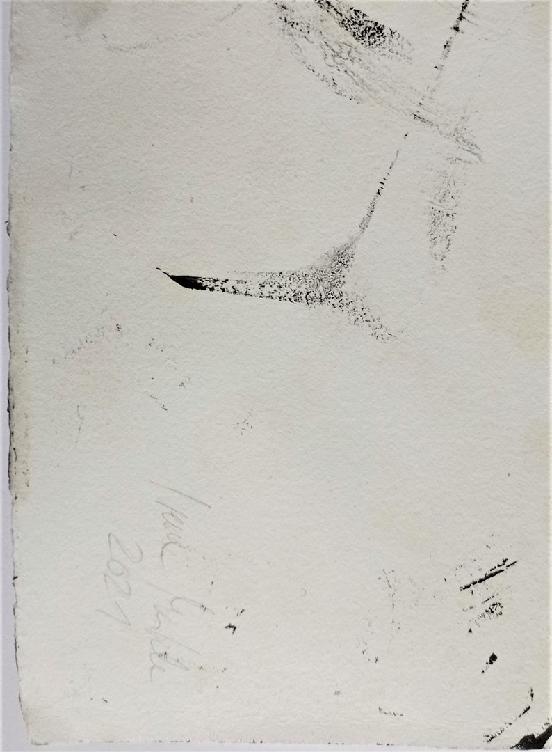 May include: A white background with black ink splatters and lines. The text "Ink & Splat" and the year "2021" are written in black ink in the bottom right corner.