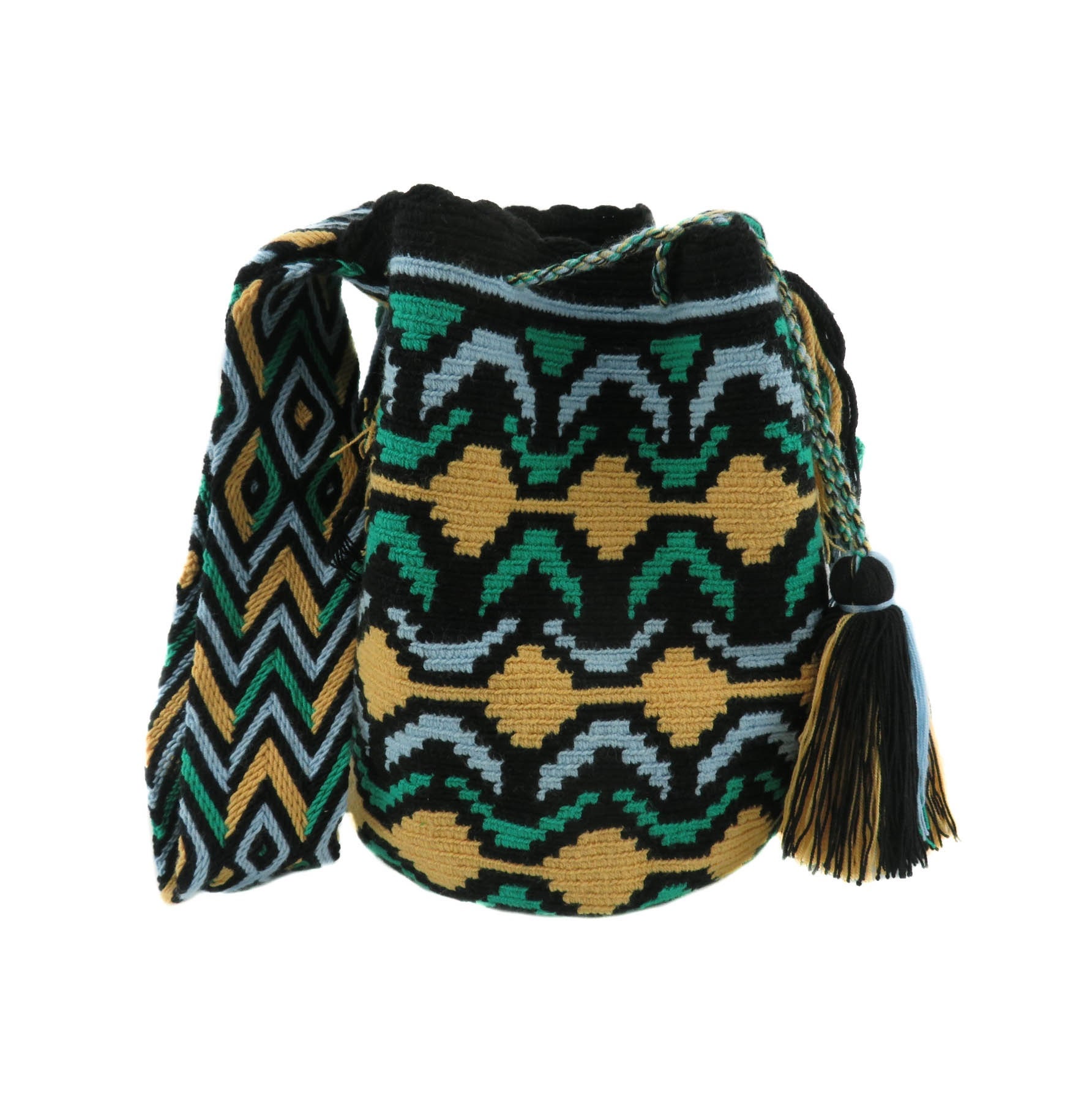 Bolsas Wayuu al por mayor mochilas grandes cubeta originales de Colombia hechas a mano de comercio justo x 10 piezas Etsy Espana