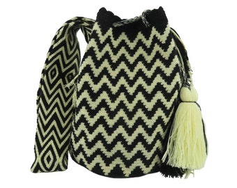 Bolso Wayuu mochila grande patrón wayuu bolso hecho a mano bolso wayuu taschen bolso bandolera bandolera regalos colombianos correa colorida hecho indígena