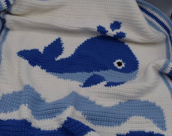 Whale Baby Blanket