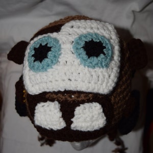 Mater from Cars Crochet Hat
