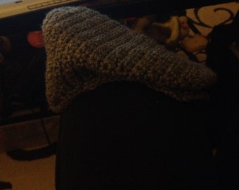 crochet news boy hat