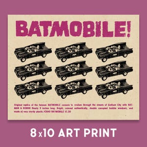Batmobile 8x10 Print