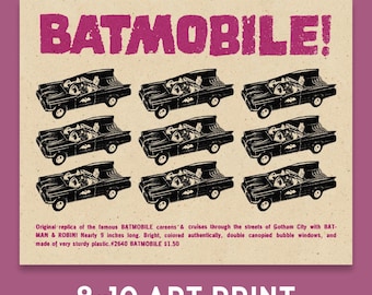 Batmobile 8x10 Print