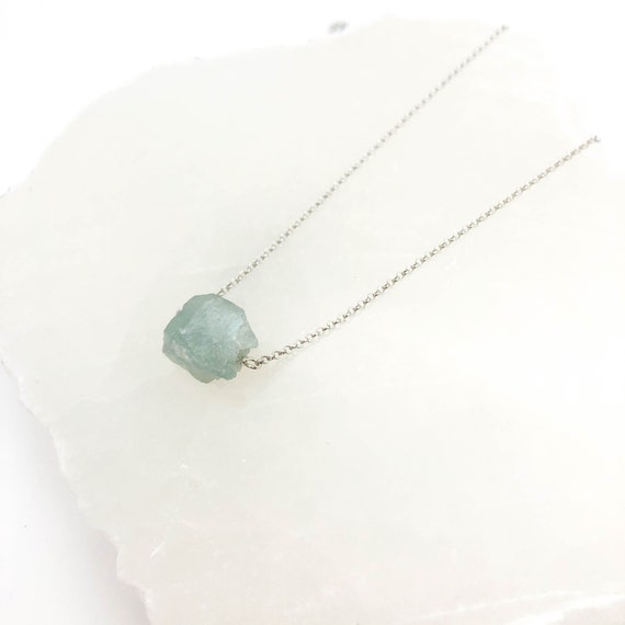 Aquamarine Meaning Necklace March 