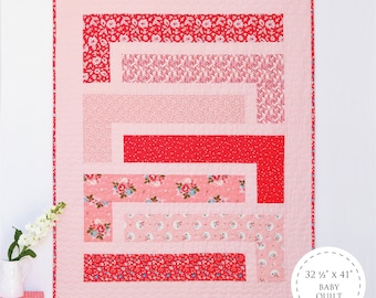 Pinkylicious Baby Quilt PDF Pattern