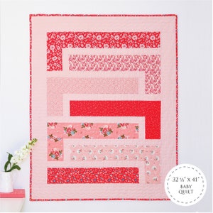 Pinkylicious Baby Quilt PDF Pattern